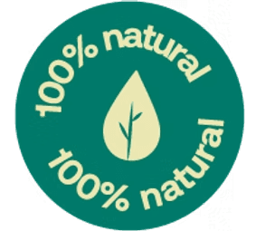 100% natural
